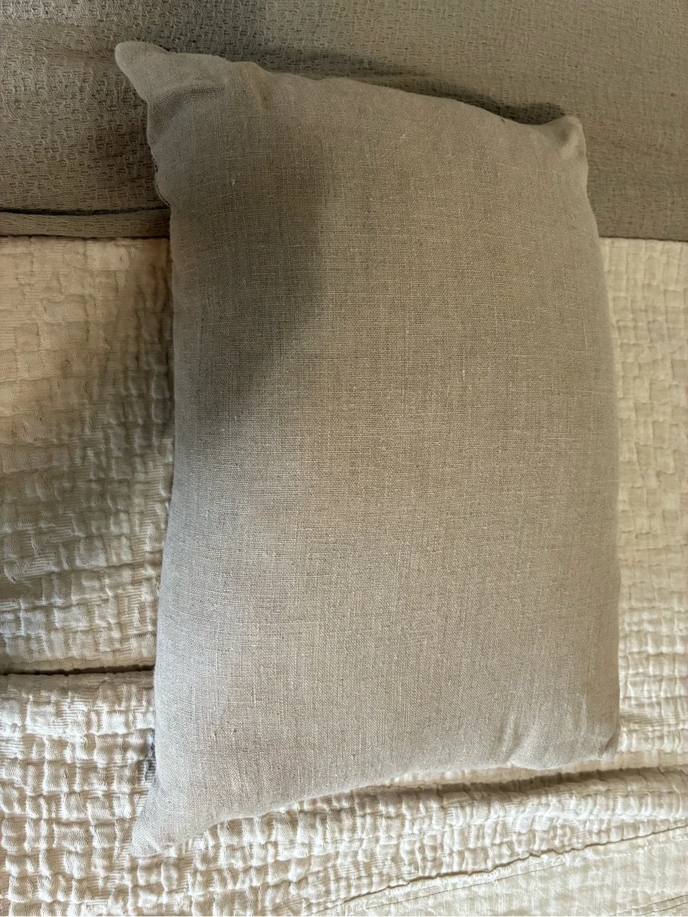 Shoppe Amber interiors vintage fabric Brown Diamond Stripe Accent Pillow